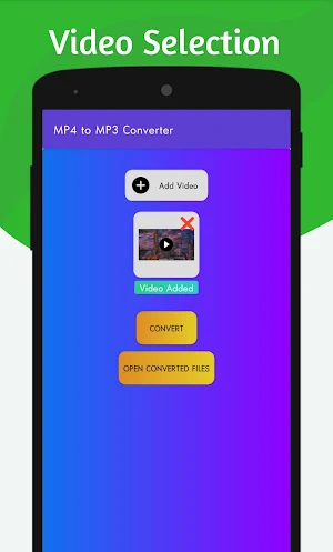 MP4 Video To MP3 Audio(HD) Converter Screenshot 0