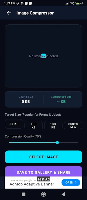 Image Compressor Lite Screenshot 1