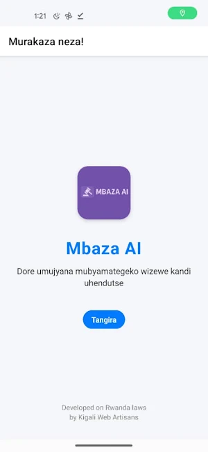 Mbaza Ubutabera AI Screenshot 1