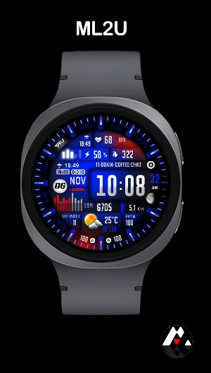 ML2U 330 Watch Face Screenshot 2