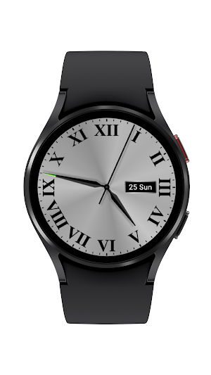 Elegant Grey watch face Screenshot 0