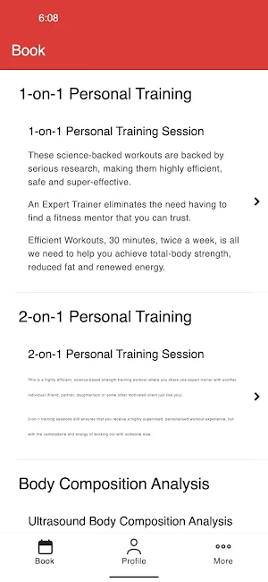 Strength Training Studio Screenshot 1