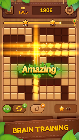 Wood Block - Sudoku Puzzle Screenshot 2