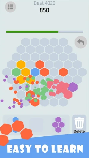 Hex Puzzle - Super fun Screenshot 1