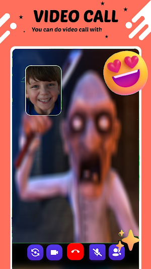 Scary Grandpa Video Call- Chat Screenshot 3