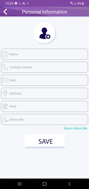 CV Maker app Screenshot 2