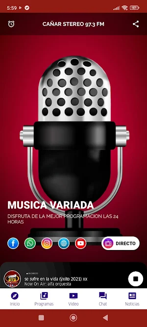 Cañar Stereo 97.3 FM Screenshot 3