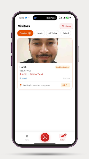 Apni Society - Gatekeeper App Screenshot 2