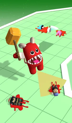 Imposter Smashers 2 - cute survival io games Screenshot 0