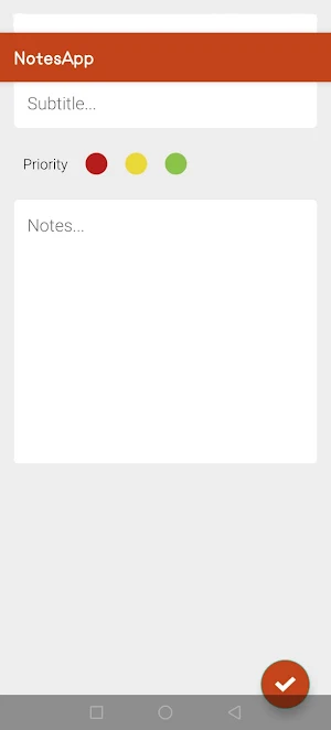 NotesApp Screenshot 1