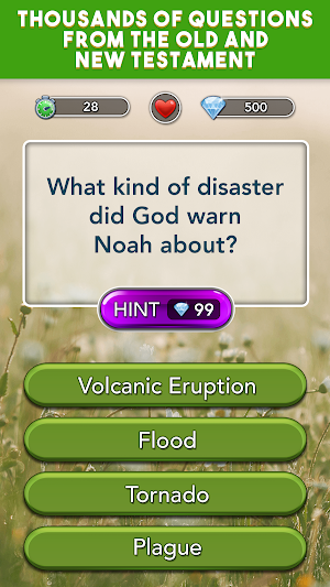 Daily Bible Trivia Bible Games Screenshot 0
