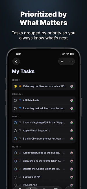 Arca: Modern Task Management Screenshot 1
