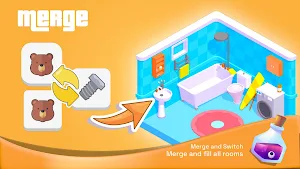 Merge House : Room design Screenshot 0