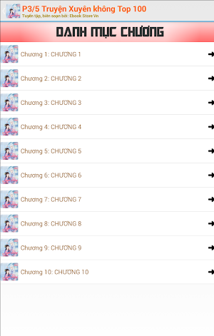 Truyện Xuyên Không Top 100 Phầ Screenshot 3