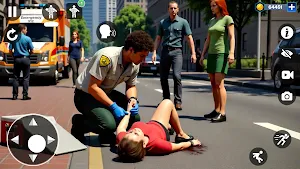 Ambulance Rescue Sim Games 3d Screenshot 0
