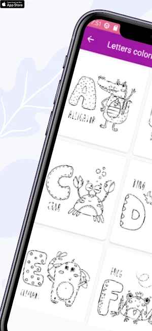 Alphabet Lore Coloring book Screenshot 0