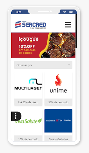 Clube de Benefícios Sercred Screenshot 1