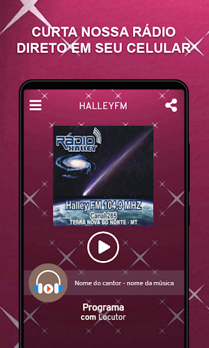 HALLEYFM Screenshot 0