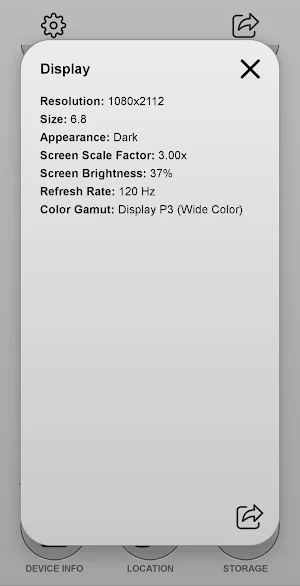 Phone Info - Test Diagnostic Screenshot 3