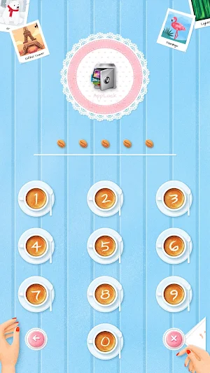 AppLock Theme Coffee Screenshot 1