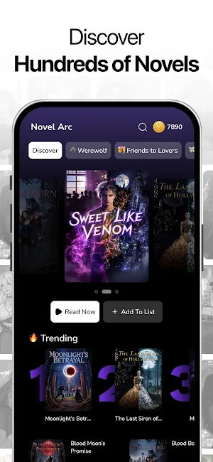 Novel Arc: Read Novels & Books Screenshot 0