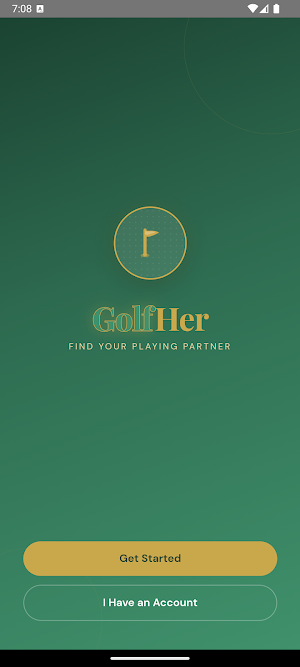 GolfHer-AI Find Golf Partners Screenshot 0