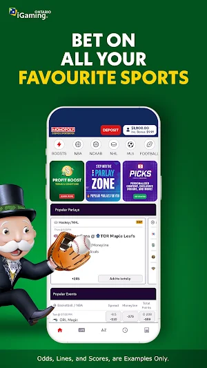 MONOPOLY Casino & Sportsbook Screenshot 2