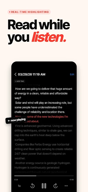 Voispace: AI Voice Recorder Screenshot 3