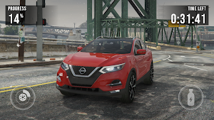 Nissan Rogue: City Car Driving Screenshot 1