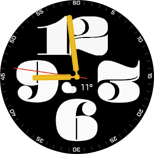 HJ Big Number WatchFace Screenshot 2