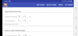 Audio Book Percentage Calculat Screenshot 3