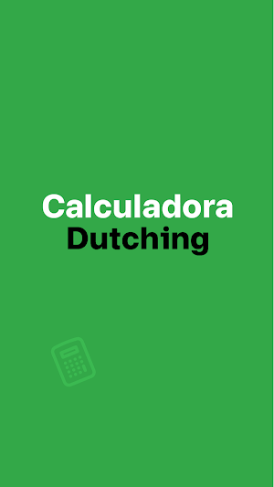 Calculadora Dutching Screenshot 0
