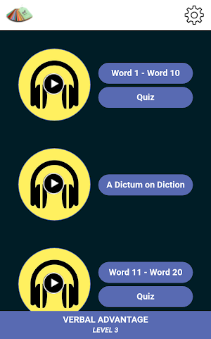 Verbal Advantage - Level 3 Screenshot 0