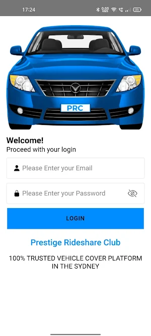 Prestige Rideshare Club Screenshot 1