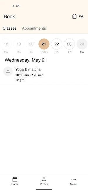 Pilates Oasis Screenshot 1