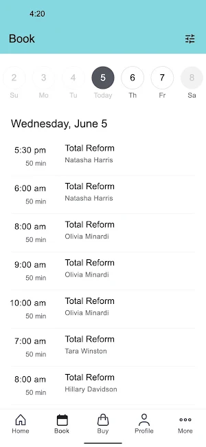 Thrive Pilates - Newport, RI Screenshot 1