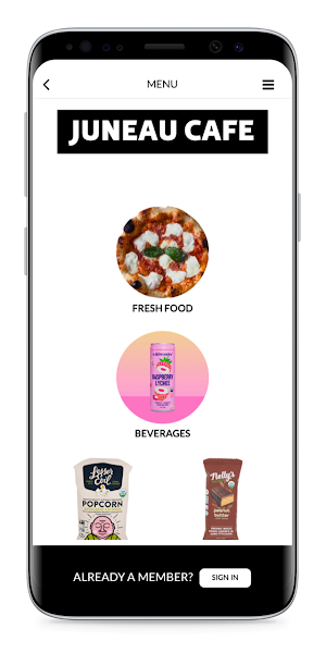 Juneau Cafe Screenshot 1
