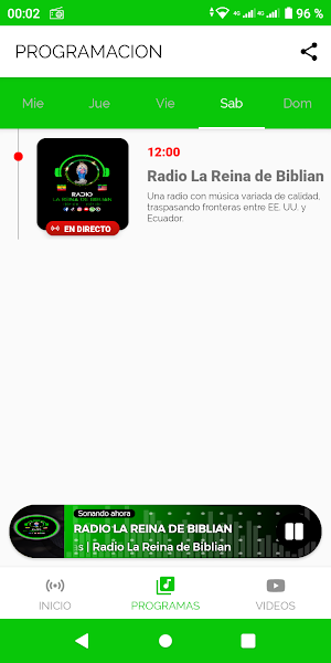 Radio La Reina de Biblian Screenshot 3