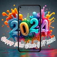 Happy New Year GIF 2024
