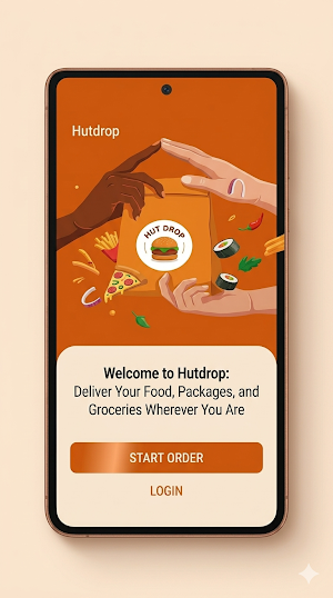 Hutdrop - Food  Delivery Screenshot 2