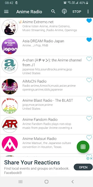 Anime Radio Screenshot 1