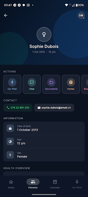 MediStrata Mobile Screenshot 1