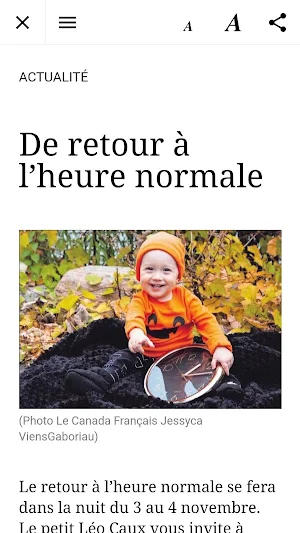 Canada Français Screenshot 2