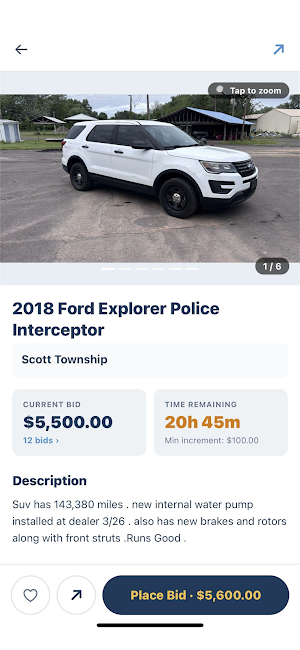 Municibid Government Auctions Screenshot 1
