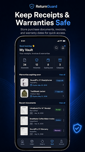 ReturnGuard: Order Tracker Screenshot 3