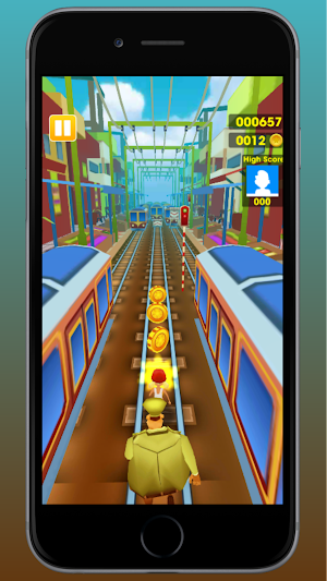Train run way Screenshot 1
