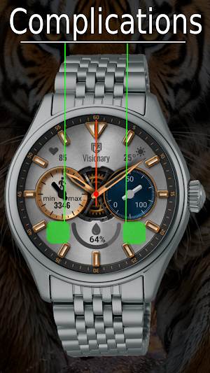 Realistic  Analog Watch Face Screenshot 2