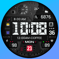 SH070 Watch Face, WearOS watch