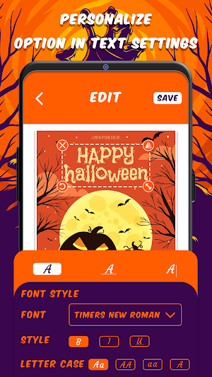 Halloween Party Invitations Screenshot 2
