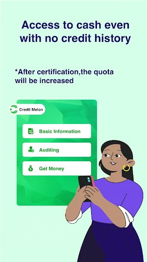 CreditMelon-Online Lending Screenshot 1